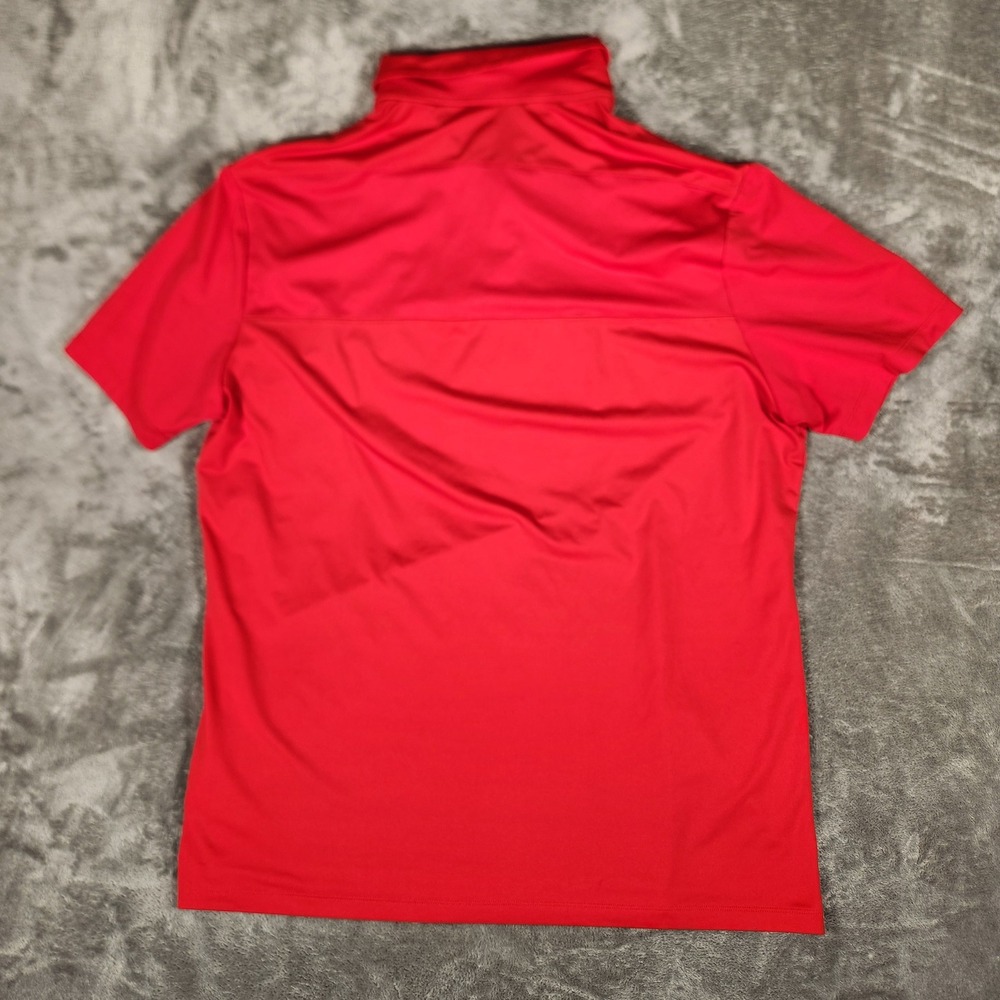 Nike Golf Polo Shirt Mens XL Red Excellent Texas Rangers MLB Dri-FIT 942881-657 - Picture 9 of 11